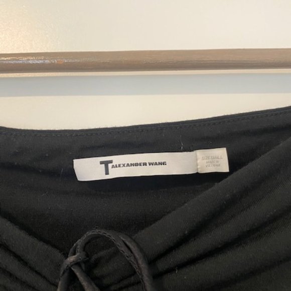 T by Alexander Wang Cutout Off Shoulder Bodysuit - Picture 7 of 7